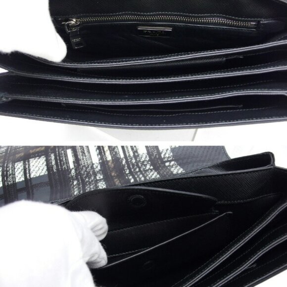 PRADA White Saffiano Bag - Picture 5 of 10